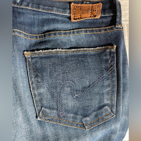 Citizens of Humanity COH Amber LOW MID RISE BOOTCUT Blue JEANS Womens Sz 28 x 30 - Picture 11 of 16